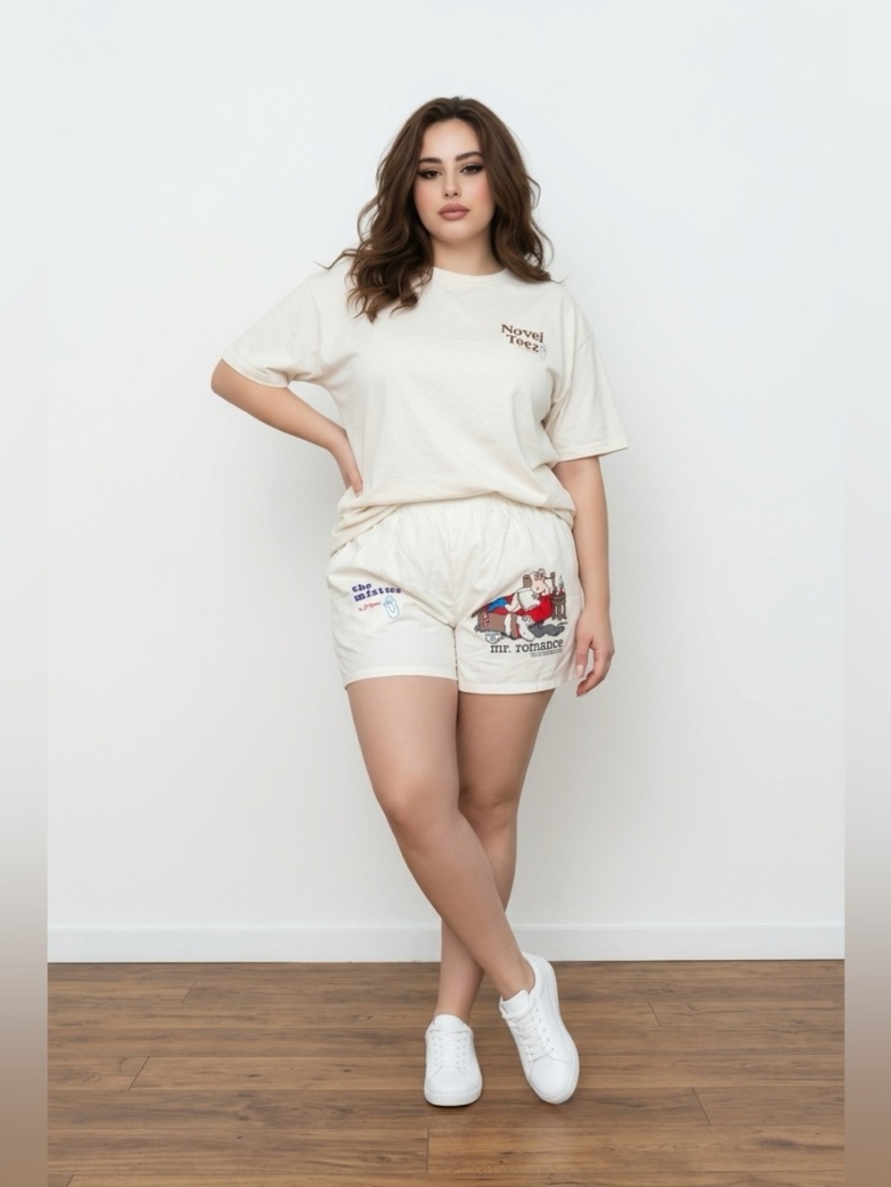 100% Cotten Vintage Style White Funny Novel Teez Made in Canada